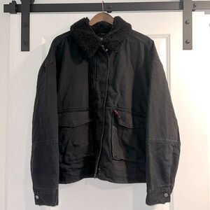 Levi’s Canvas & Sherpa Trucker Jacket